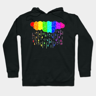 Rainbow Rain Cloud Hoodie